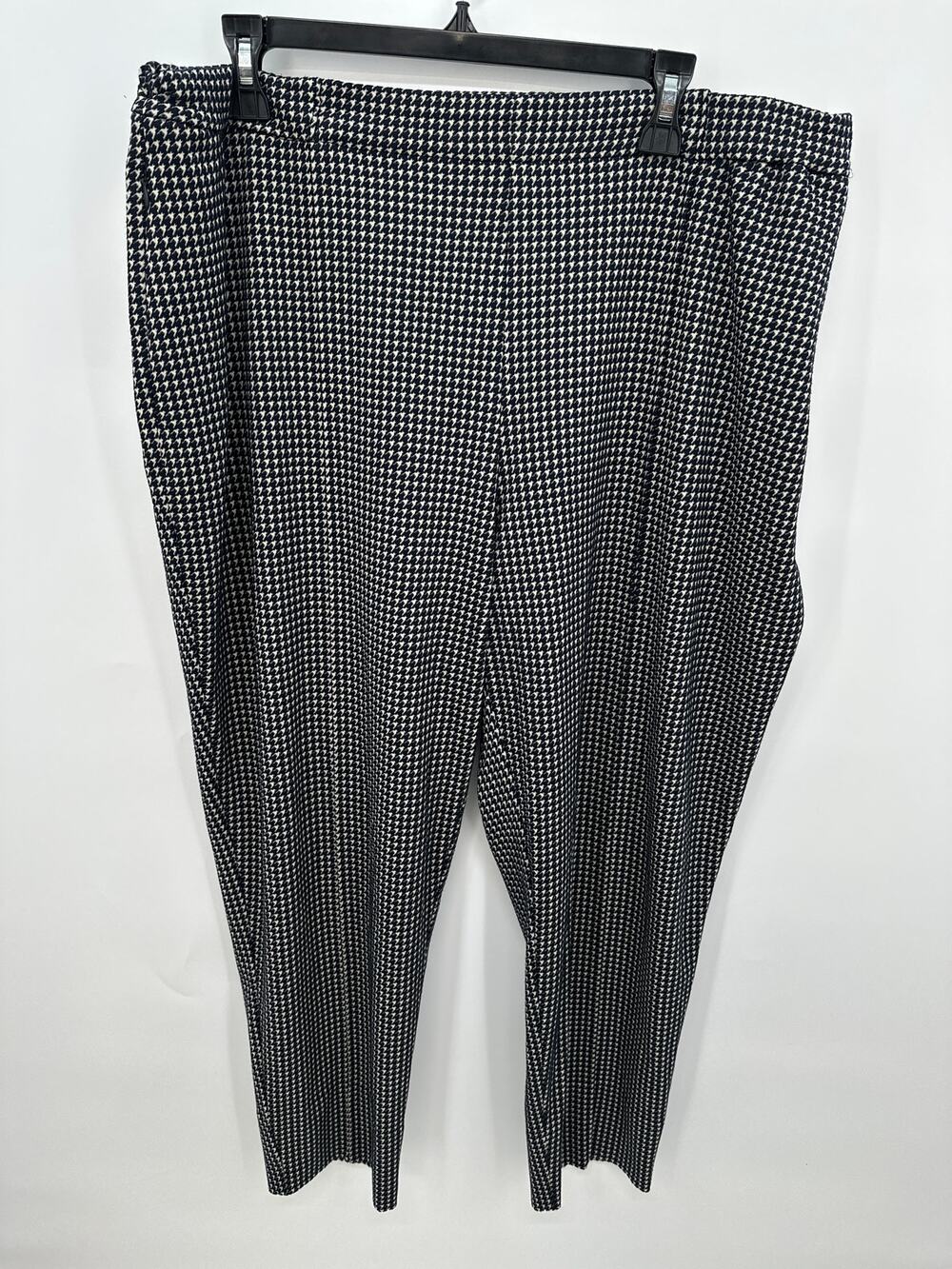 M.M. LaFluer New York Houndstooth The Colby Stretch Foulard Pants // 16